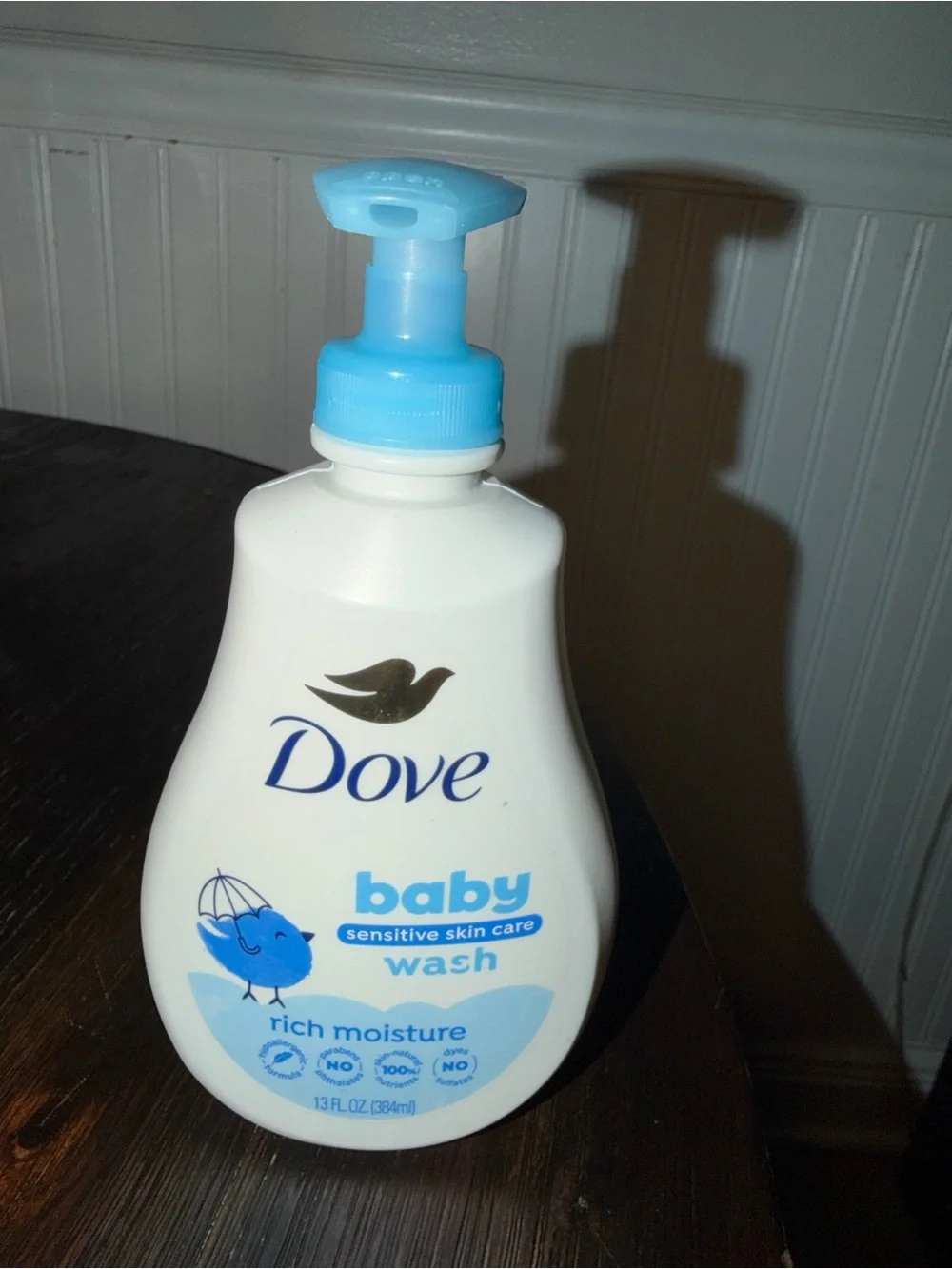 Baby Sensitive Skin Care Wash - White & Blue